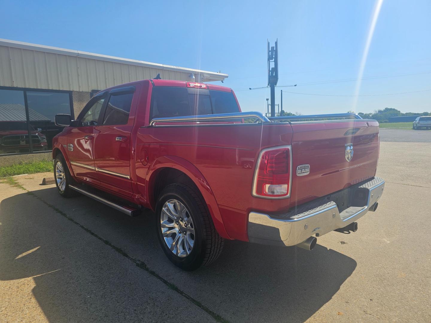 2014 RED RAM 1500 Laramie Longhorn Edition Crew Cab SWB 2WD (1C6RR6PT1ES) with an 5.7L V8 OHV 16V engine, 6-Speed Automatic transmission, located at 533 S Seven Points BLVD, Seven Points, TX, 75143, (430) 255-4030, 32.313999, -96.209351 - Photo#3